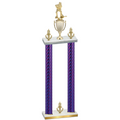 Double Purple Carbon Fiber Victory Hockey Trophy