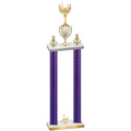 Double Purple Carbon Fiber Second Place Victory Trophy