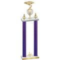 Double Purple Carbon Fiber Second Place Cars Trophy
