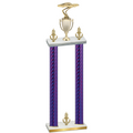 Double Purple Carbon Fiber Victory Cars Trophy