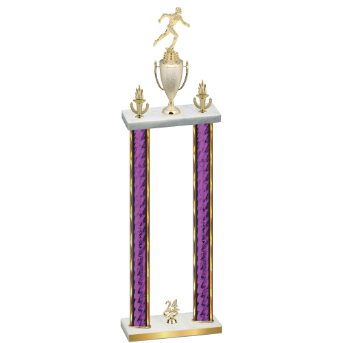 Double Purple Glacier Year Running Trophy