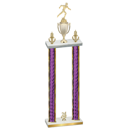 Double Purple Glacier Year Running Trophy