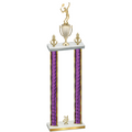 Double Purple Glacier Year Tennis Trophy