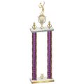 Double Purple Glacier Year Tennis Trophy