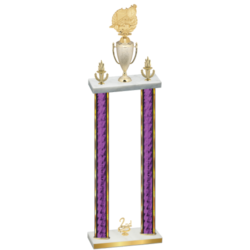 Double Purple Glacier Second Place Swimming Trophy