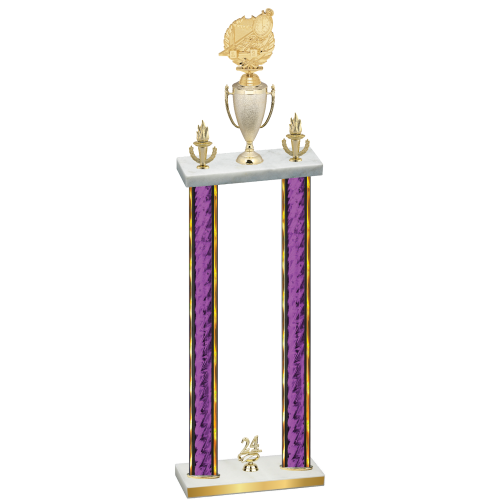 Double Purple Glacier Year Swimming Trophy