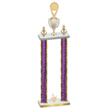 Double Purple Glacier Third Place Insert Trophy