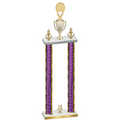 Double Purple Glacier Year Insert Trophy
