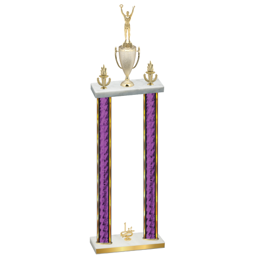 Double Purple Glacier First Place Victory Trophy