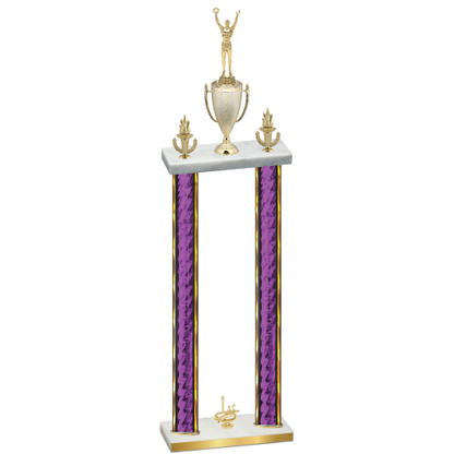 Double Purple Glacier First Place Victory Trophy