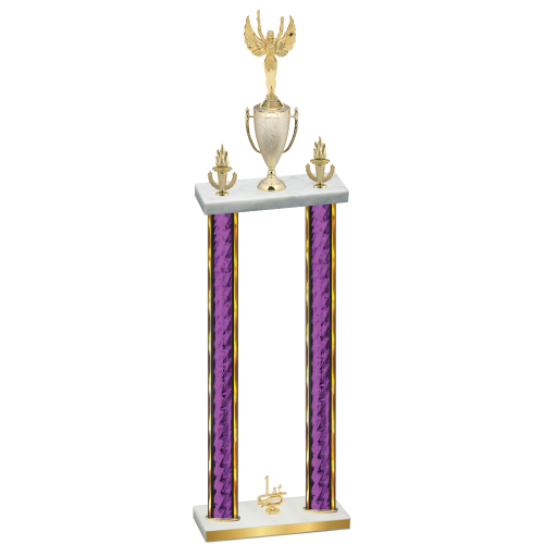 Double Purple Glacier First Place Victory Trophy