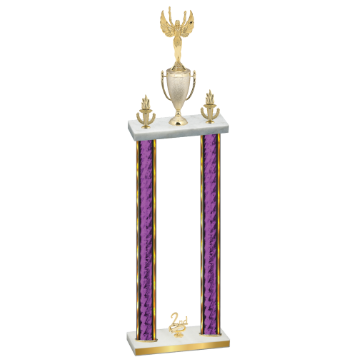 Double Purple Glacier Second Place Victory Trophy