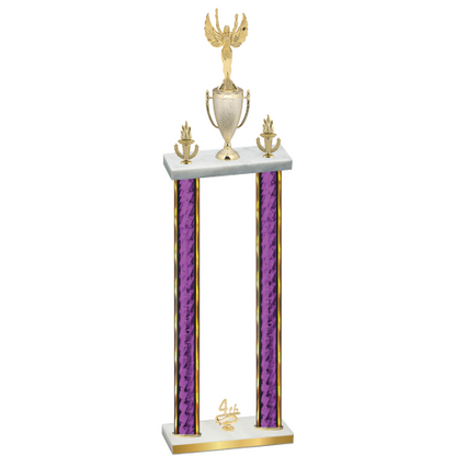 Double Purple Glacier Fourth Place Victory Trophy
