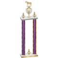 Double Purple Glacier Victory Horses Trophy