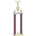 Double Purple Glacier Second Place Weights Trophy
