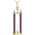 Double Purple Glacier Victory Weights Trophy