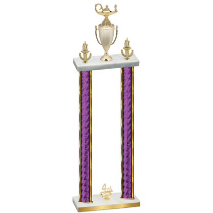 Double Purple Glacier Fourth Place Academics Trophy