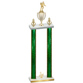 Double Green Glacier Third Place Rugby Trophy