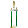 Double Green Glacier Third Place Rugby Trophy