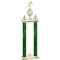 Double Green Glacier Second Place Running Trophy