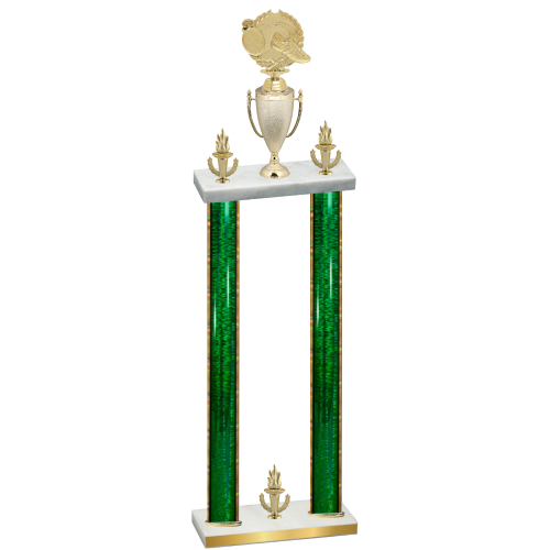 Double Green Glacier Victory Running Trophy