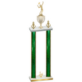 Double Green Glacier Third Place Tennis Trophy