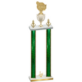 Double Green Glacier Third Place Tennis Trophy