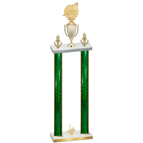 Double Green Glacier First Place Swimming Trophy