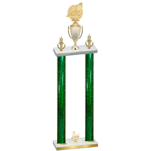 Double Green Glacier Third Place Swimming Trophy