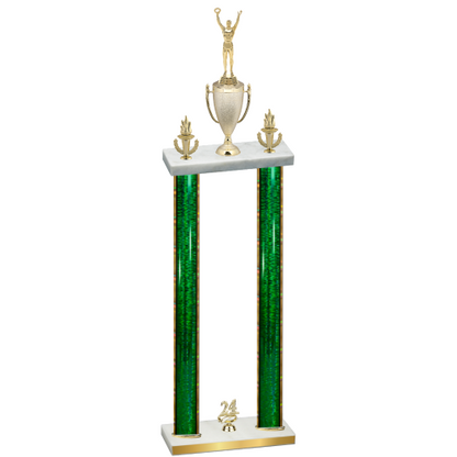 Double Green Glacier Year Victory Trophy