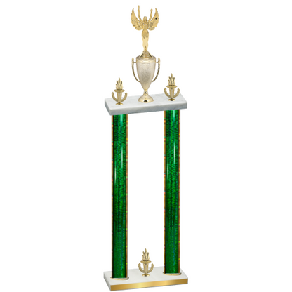 Double Green Glacier Victory Victory Trophy