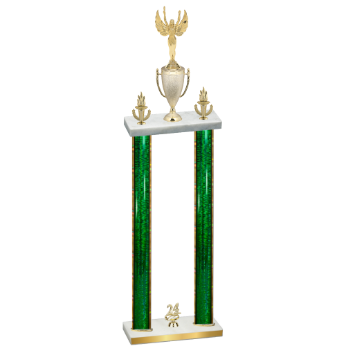 Double Green Glacier Year Victory Trophy