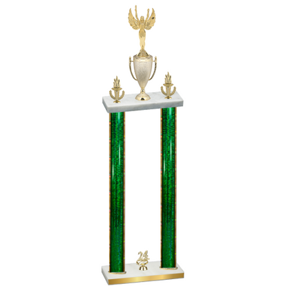 Double Green Glacier Year Victory Trophy