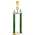 Double Green Glacier Second Place Pickleball Trophy