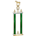 Double Green Glacier Victory Horses Trophy