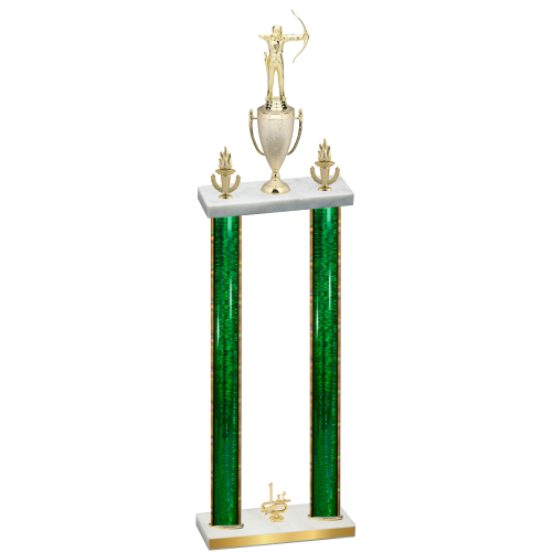 Double Green Glacier First Place Archery Trophy