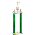 Double Green Glacier Third Place Archery Trophy