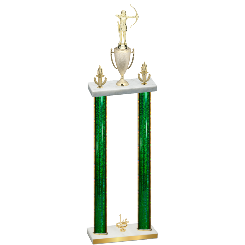 Double Green Glacier First Place Archery Trophy