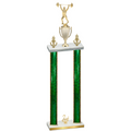 Double Green Glacier Second Place Weights Trophy