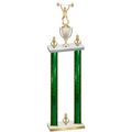 Double Green Glacier Victory Weights Trophy