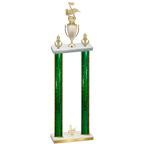 Double Green Glacier Third Place Music Trophy