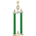 Double Green Carbon Fiber Victory Wrestling Trophy