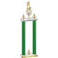 Double Green Carbon Fiber Victory Hockey Trophy