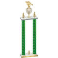 Double Green Carbon Fiber Year Fishing Trophy