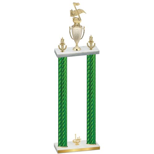 Double Green Carbon Fiber First Place Music Trophy