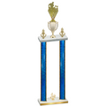 Double Blue Glacier Fourth Place Rugby Trophy
