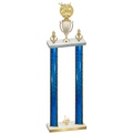 Double Blue Glacier First Place Bowling Trophy