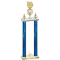 Double Blue Glacier Second Place Bowling Trophy