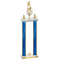 Double Blue Glacier First Place Hockey Trophy