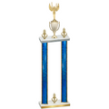Double Blue Glacier Victory Victory Trophy